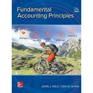 Fundamental Accounting Principles 24th Edition - John J.‎ Wild & Ken W. Shaw